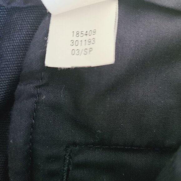 Gap Womens Navy Blue Chino Pants Size 8 Straight Leg Pockets Cotton - Picture 6 of 12